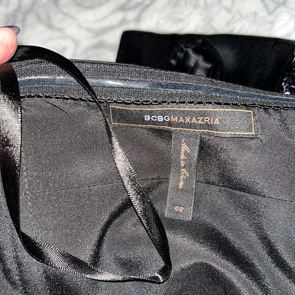 Sequined glam! BCBG Max Azria stunning strapless cocktail dress. Sz 2. - Picture 10 of 14